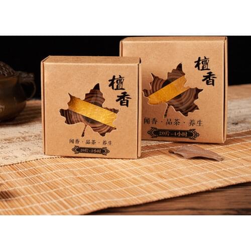 20 Discs/Box Incense Coil Tibetan Incense Sticks Indian Incensea White Sage Flavor Sandalwood Incense Meditation Home Fragrance