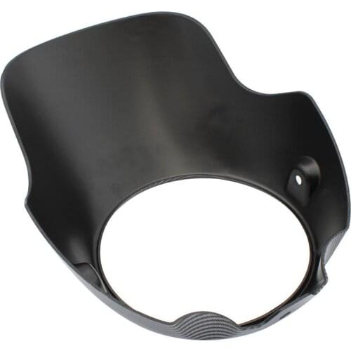 7in Wind Deflectors Headlight Fairing Windshield Deflectors for Cafe Racer