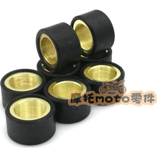 8PCS Motorcycle scooter variator weight roller clutch pulley driven bead For KYMCO AK550 AK 550 25X15mm 20g