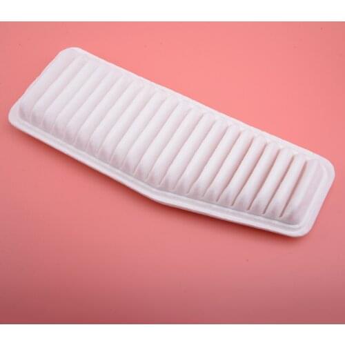 White Cotton Fiber Car Engine Air Filter Element Fit For Toyota RAV4 L4 2.0L 2.4L 17801-28010