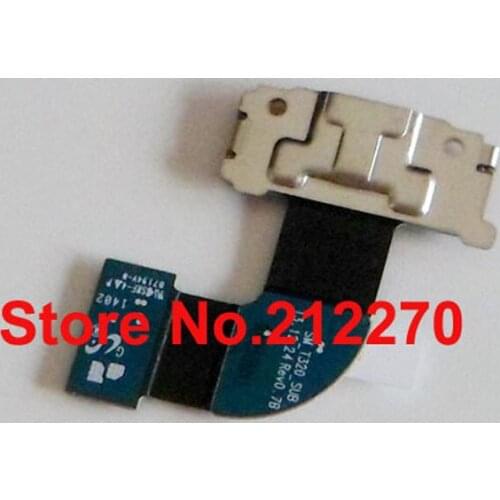Free DHL EMS New Charger Charging Port Dock USB Connector Flex Cable Ribbon For Samsung Galaxy Tab Pro 8.4 T320 Wholesale 100pcs