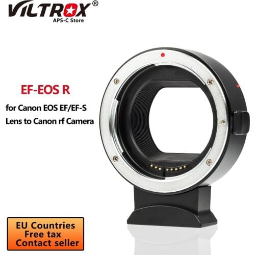Viltrox EF-EOS R Lens Mount Adapter EF-RF Auto Focus Electronic for Canon EOS EF/EF-S Lens to Canon RF Camera EOS R R5 R6 RP