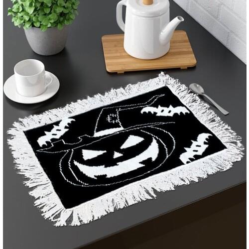 Halloween placemats, home tablecloths, table MATS, insulated tables, and restaurant decorations