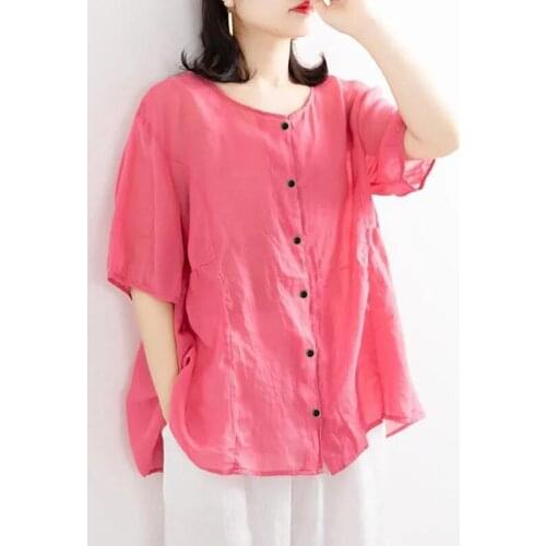 LDKVGSU Linen Blouses