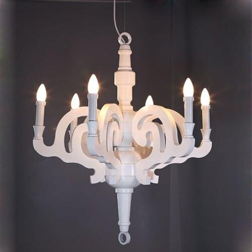 Chandeliers Modern LED 6light iron classical light Chandelier with 6 Lights 110-220V Free shipping Including bulb