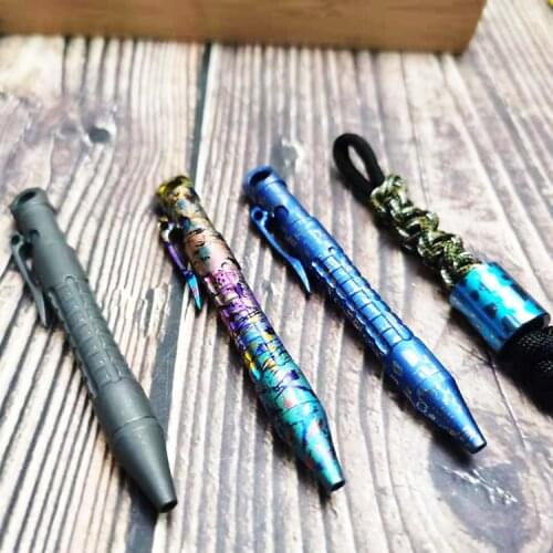 Mackwalker titanium alloy mini tactical pen multi-function tool portable keychain bolt pen edc