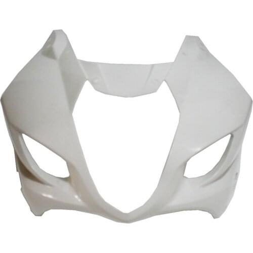 Motorcycle Unpainted Upper Front Fairing Cowl Nose For SUZUKI GSXR1000 GSXR 1000 2003-2004 White New
