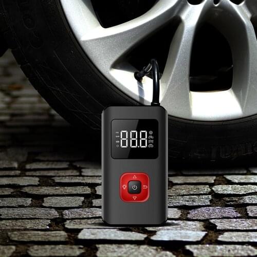 Portable 150PSI mini electric Compressor air pump With LED Wireless Tire Inflatable Pump for For Car Motorcycle Bicycle Tire