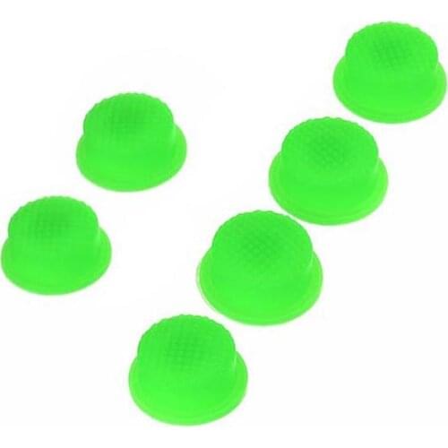 6pcs/ pack) 12mm Silicone Tailcap Flashlight Switch Tail Caps LED Flashlight DIY Parts Flashlight Torch Tailcaps