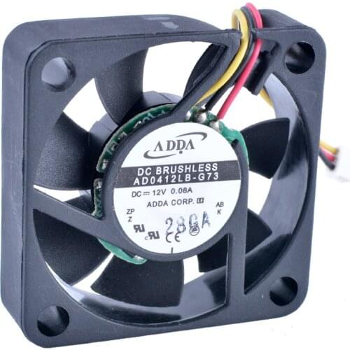 COOLING REVOLUTION AD0412LB-G73 4cm 40mm fan 4010 40x40x10mm 12V 0.08A North-South Bridge Ultra-quiet cooling fans Support speed