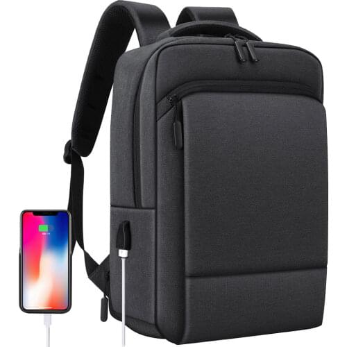 Large Men Backpacks Laptop Bag Women Business Office Work Travel Bag USB Charging School Backpacks