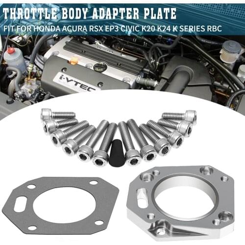 High Quality RBC Throttle Body Adapter Plate For Honda Acura RSX EP3 for Civic K20 K24 K Series