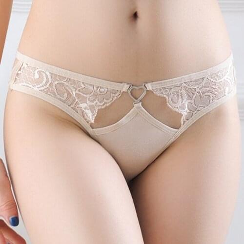 Women Lace Thongs Sexy Panties Cotton Teenage Girls Underwear Hollow Panti Female Cute Bragas Hot Intimates Tanga XS-XL 6816