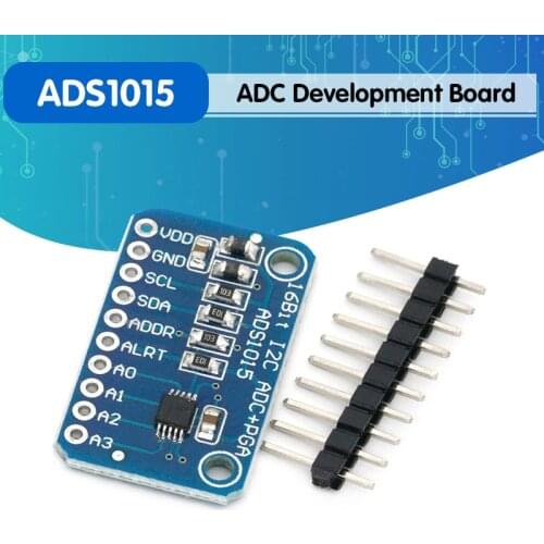 1pcs ADS1015 ADC ultra-compact 12-precision ADC module development board