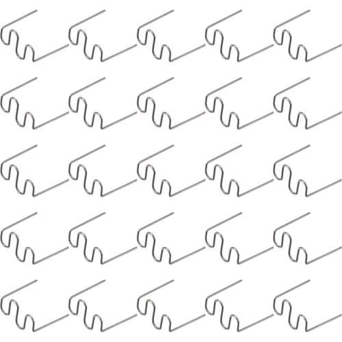 500Pcs Welding Rods Hot Staple Repair Machine Plastic Welding Hot Stapler Car Auto Bumper Repair Pre Wave Staples 0.6mm