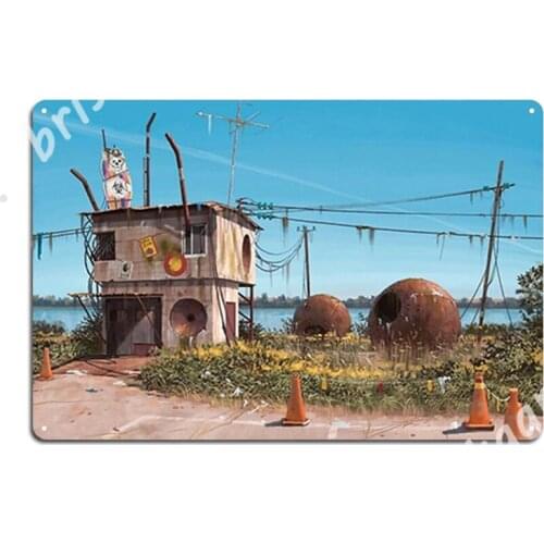 Astronomens Bunker Metal Signs Garage Decoration Home Customize Club Home Tin sign Posters