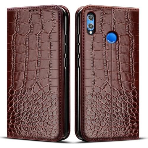 Case for Huawei Nova 3E Case flip Crocodile texture leahter Phone Case For Huawei Nova 3E Nova3E cover