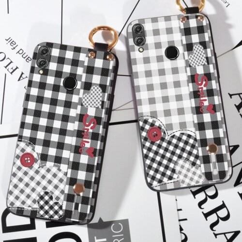 Couple Love Wristband Strap Case For Huawei Honor 8 Pro 9 Lite V10 Back Cover Coque For Huawei Honor 7C 7A 8A 8S 8C 8X Max