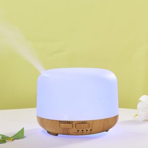 Aroma Humidifier Air Purifier LED Aromatherapy Essential Oil Humidifier Night Light Up Home Relax Usb With Led Night Lamp