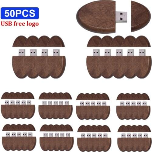 50pcs/lot creative usb2.0 custom LOGO wooden Pen drive 4GB 8GB 16GB 32GB 64GB pen drive USB Flash Drive Memory stick for wedding