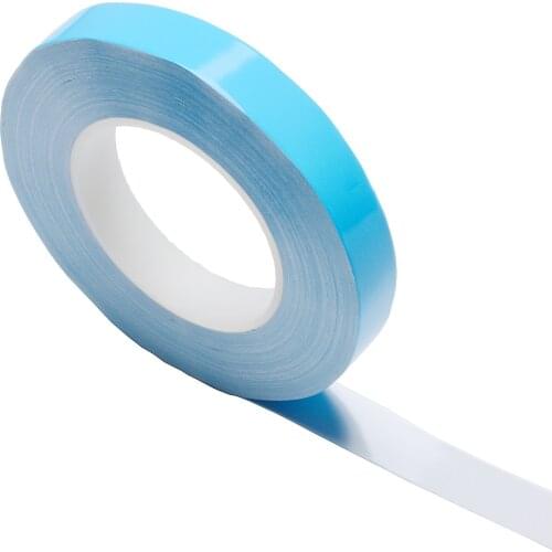 25meter Length 8/10/12/20mm Width Transfer Tape Double Side Thermal Conductive Adhesive Tape for Chip PCB LED Strip Heatsink