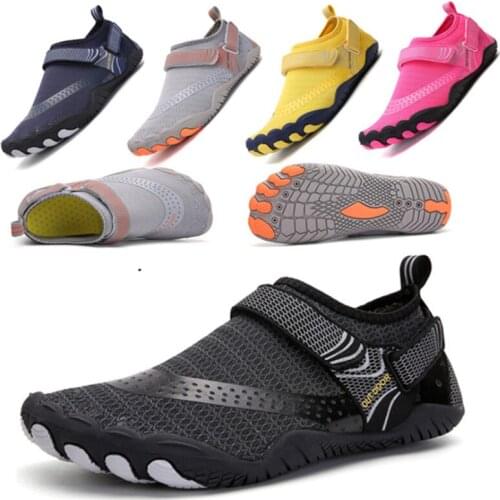 Elastic Quick Dry Aqua Shoes Plus Size Nonslip Sneakers Women Men Water Shoes Breathable Footwear Light Surfing Beach Sneakers