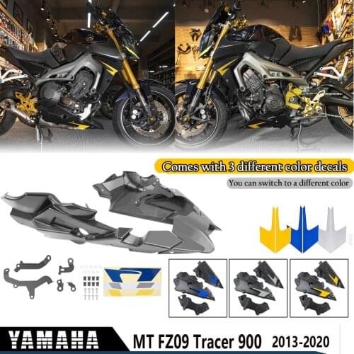 MT 09 900 Tracer Lower Bellypan Engine Spoil Fairing Guards Cover for 2013-2020 Yamaha MT09 Tracer 900 Tracer 900 GT 2017 18 19