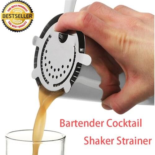 Stainless Steel Bar Strainer Bar Ice Wire Mixed Drink Colander Filter Cocktail Bar Accessories Tool