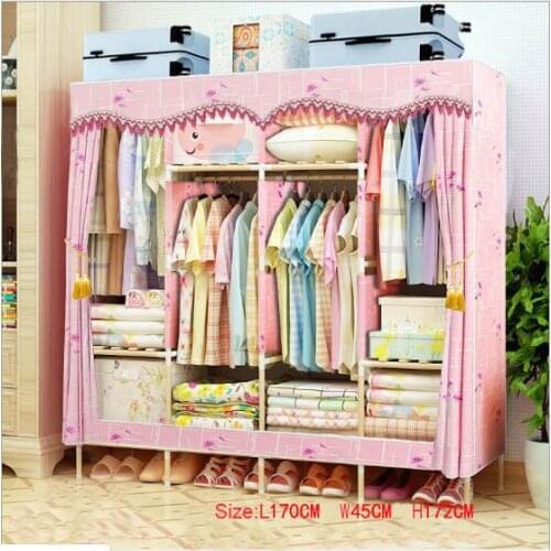 Factory Price Solid Wood Wardrobe length 170 cm