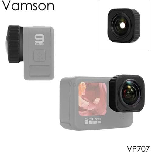 Vamson for gopro hero 9 Max Lens Mod for Shooting Video Recording Change Camera Shot for GoPro Hero 9 Accessories VP707