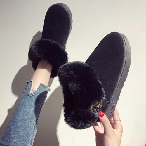 2020 Winter Hot Plush Women High Top Ankle Boots Woman Casual Sock Shoes Girls Platform Warm Boots Female Girls Lady Botas Mujer