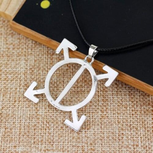10 pcs/lot 30 Seconds To Mars necklaces 30STM logo jewellery cosplay pendant rope chain party supplies for gift