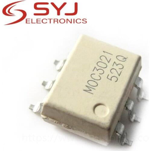 10pcs/lot MOC3021 MO3021 SOP6 SMDnew and original IC In Stock