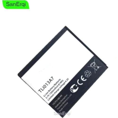 1300 mAh TLi013A7 Battery For Alcatel TLi013A7 OT-4017, OT-4017A, OT-4017S, OT-4017X OT-4017D, OT-4017F, OT-4017G,1300mAh New