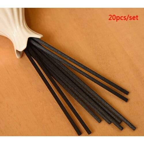 20pcs 4mm 18/22/25cm Reed Diffuser Replacement DIY Rattan Reed Oil Diffuser Refill Sticks