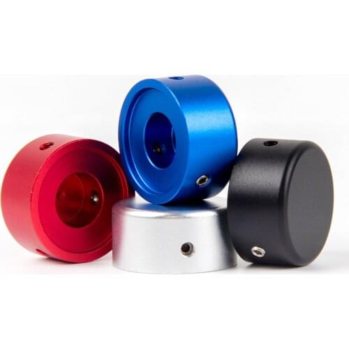 4Pcs Guitar Foot Nail Cap with wrench Effect Pedal Accessories Aluminum Switch&Knob&Steps Protector