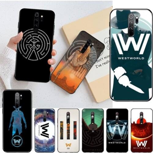 CUTEWANAN Westworld TV Show Bling Cute Phone Case for Redmi Note 9 8 8T 8A 7 6 6A Go Pro Max Redmi 9 K20
