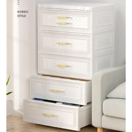 Home Storage Cabinet Multi-function Drawer Organizer Sundries Toys Clothes Storage Case Bedside Desktop Organizer for Household