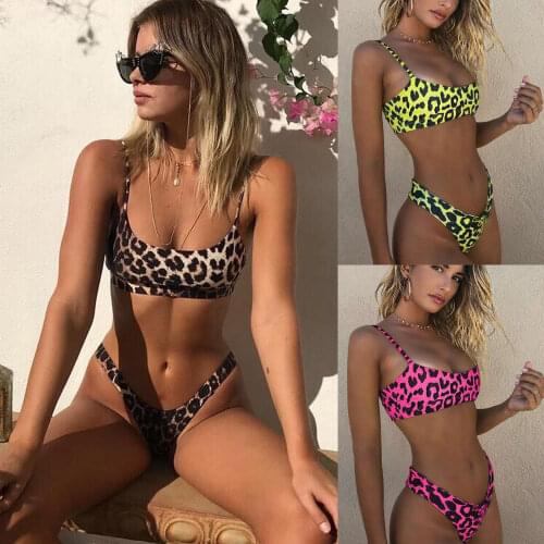 HARALOEWEVY Leopard Swimwear