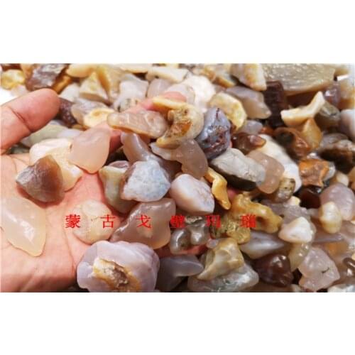 Natural Alxa Gobi Agate Wind Stone Kistler Rough Stone Collection Stone Family Fish Tank Decoration Stone