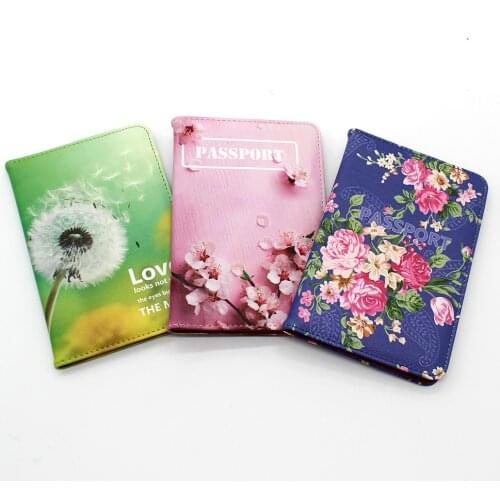 New Women Passport Cover Fashion Multifunctional Travel Passport Wallet Credit Card Holder Case PU Leather ID Passport Holder