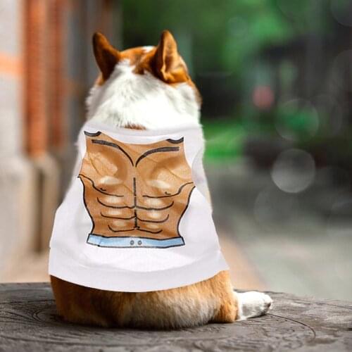 Dog Clothes Breathable Super Soft Polyester Comfy Pet Dog Clothes for Decor Dog Clothes