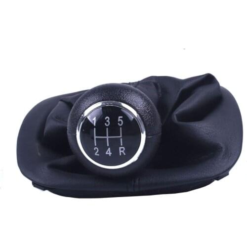 High Quality 5 Speed Gear Shift Knob Gaitor Cover Black For VW For PASSAT B5 For Volkswagen handle and fabric
