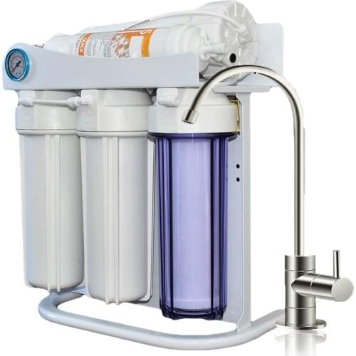 300 GPD Without Tank Water Purifier System Home Kitchen Purifier Water Filters Faucet With Valve Water Pipe Reverse Osmosis