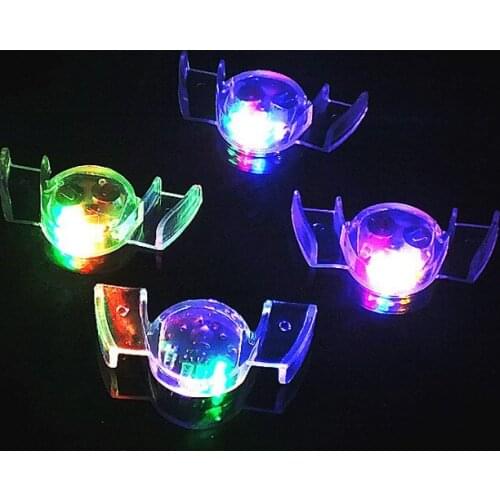 Halloween luminous braces masquerade fun LED flashing braces glowing teeth lights ghosts cheering atmosphere props horror