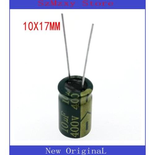10PCS/LOT 400V10UF 10UF 400V DIP2 105C