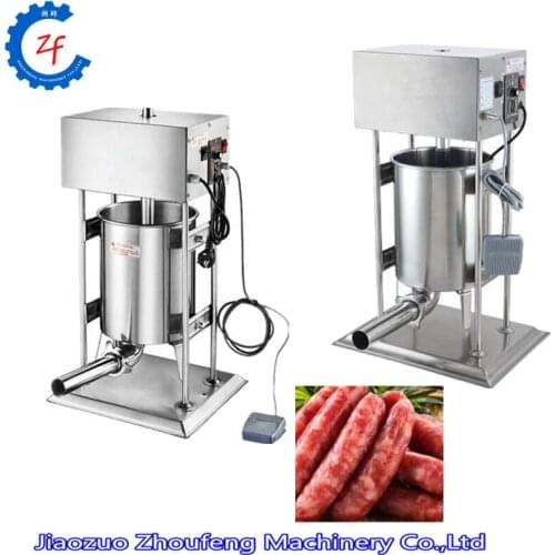 15L vertical commercial electric sausage filler sausage stuffer stuffing machine