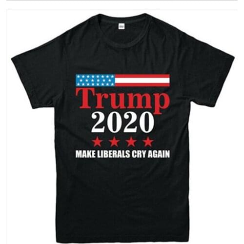 2020 Trump Election T Shirt Print Short Sleeve T Shirt Unsex Women Men T Shirt American President Elector Shirts