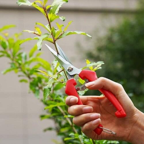 3 Pack Garden Pruning Shears Stainless Steel Blades Handheld Pruners Set Professional Bypass Pruner Tree Branch Cutter Plant