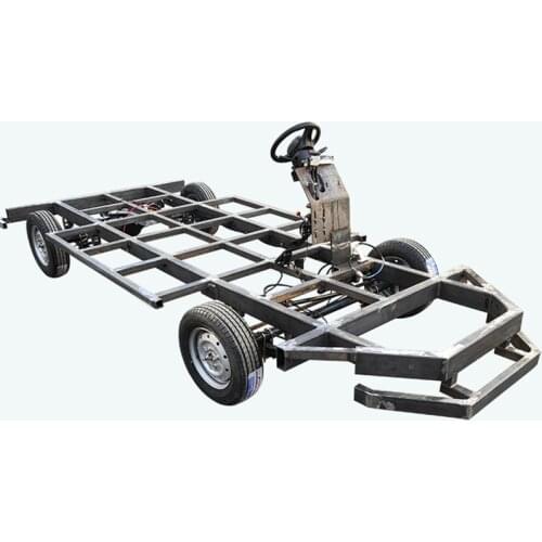 Custom-made electric four-wheel trailer frame chassis manufacturers direct sales travel snacks food mobile food truck trailer